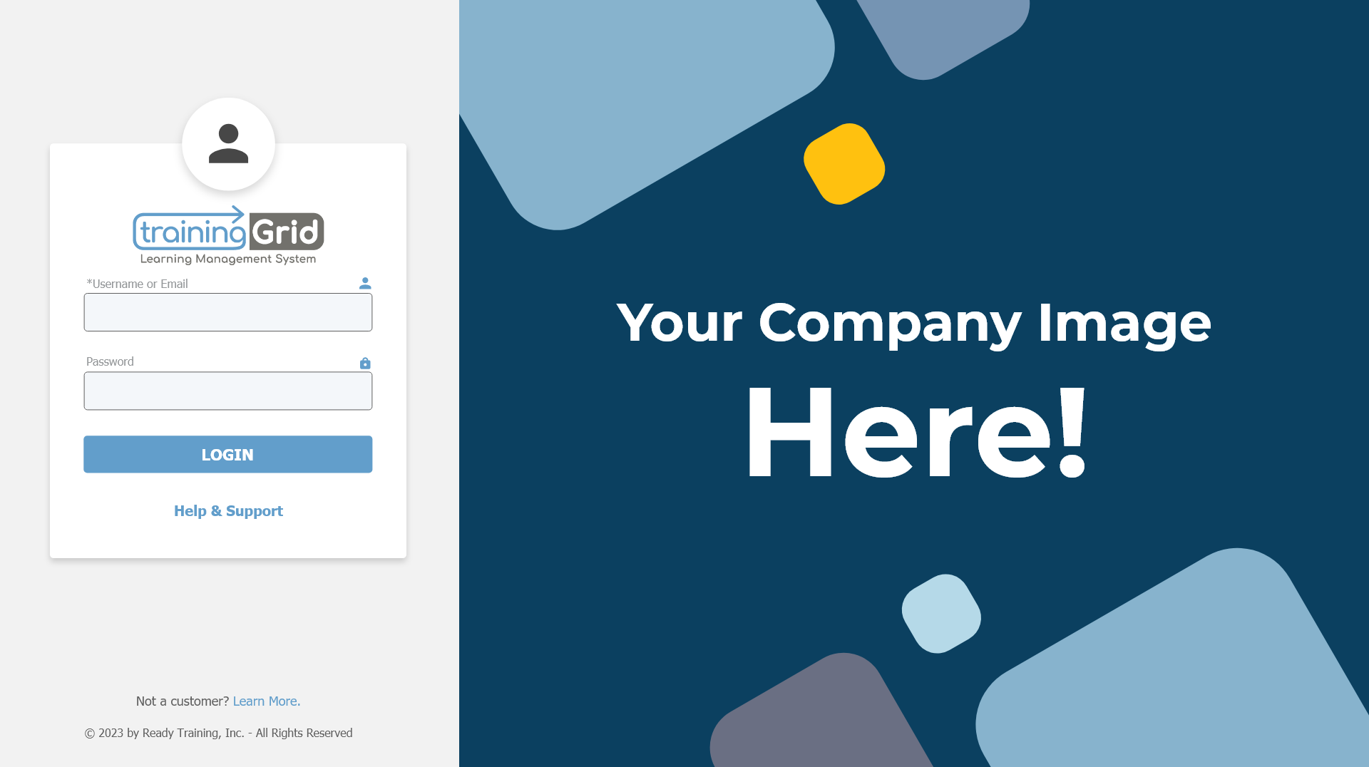 trainingGrid 18.1 Release Notes | Branding